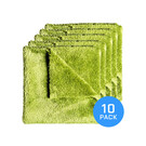 FX PROTECT GRASSY GREEN BOA MICROFIBER TOWEL 40x40cm 500 g/m2 - zestaw 10 bezszwowych mikrofibr do docierania wosków, sealantów, qd