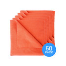 FX PROTECT ROYAL CORAL MICROFIBER TOWEL 40x40cm 320g/m2 - zestaw 50 mikrofibr bezszwowych do powłok ceramicznych