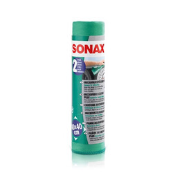 Sonax mikrofibra do szyb 2 sztuki
