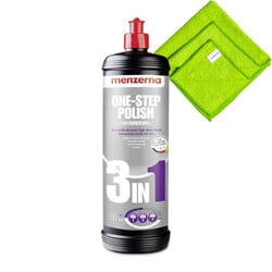Menzerna One Step Polish 3in1 1L zestaw - pasta polerska, jednoetapowa korekta lakieru Menzerna One Step Polish 3in1 1L zestaw - pasta polerska, jednoetapowa korekta lakieru