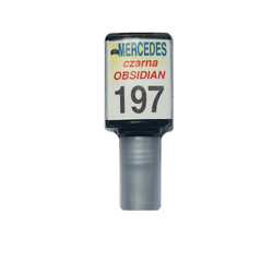 Zaprawka 197 Czarna Obsidian Mercedes 10ml