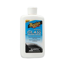 Meguiar's PerfectClarity Glass Polishing Compound 236ml - środek do usuwania przyspojonych zanieczyszczeń z powierzchni szkła