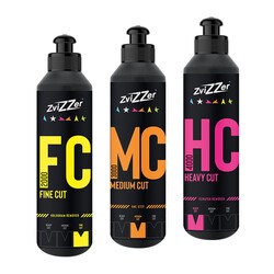 ZviZZer zestaw 3 past polerskich 250ml