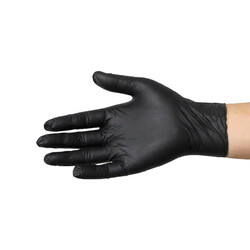 Rękawiczki nitrylowe czarne XL