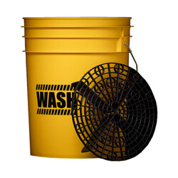 Work Stuff Yellow Bucket WASH 20L HDPE - wiadro   separator Work Stuff Yellow Bucket WASH 20L HDPE - wiadro   separator