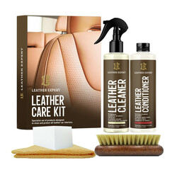 Leather Expert Care Kit - zestaw do czyszczenia i pielęgnacji skóry
