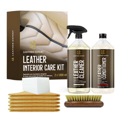 Leather Expert Interior Care Kit - zestaw do czyszczenia i pielęgnacji skóry