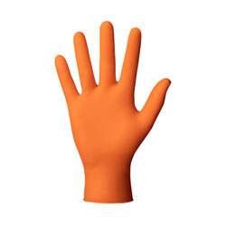 Hand Armor Diamond Orange L - rękawice nitrylowe jednorazowe 100szt.