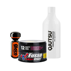 Soft99 Protection Time Set Dark - zestaw do zabezpieczenia lakieru i szyb   szampon