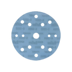 Kovax Buflex Dry K2500 Blue 152mm krążek ścierny na rzep 15 otworów
