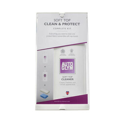 Autoglym Soft Top Clean Protect Complete KIT - zestaw do czyszczenia i impregnacji miękkich dachów cabrio Autoglym Soft Top Clean Protect Complete KIT - zestaw do czyszczenia i impregnacji miękkich dachów cabrio