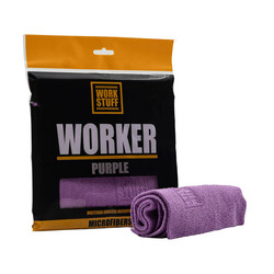 Work Stuff Worker Purple 40x40cm 1szt. - mikrofibra do czyszczenia i pielęgnacji