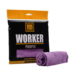 Work Stuff Worker Purple 40x40cm 1szt. - mikrofibra do czyszczenia i pielęgnacji