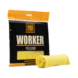 Work Stuff Worker Yellow 40x40cm 1szt. - mikrofibra do czyszczenia i pielęgnacji