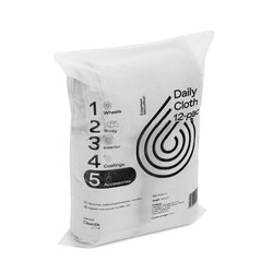 Cleantle Daily Cloth 12-pack 40x40cm mikrofibra bezszwowa