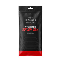 Deturner Standard Brush Set - zestaw uniwersalnych pędzelków o średniej twardości