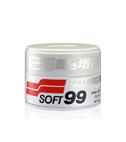 Soft99 Pearl & Metalic Soft Wax 320g - wosk do jasnych lakierów
