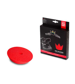 Royal Pads Air Soft Pad For DA (czerwony) 80mm - pad polerski