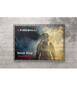 FIREBALL banner - Never Stop Searching