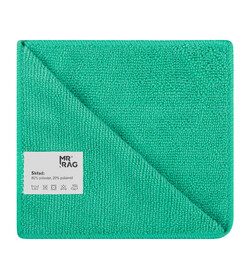 MR RAG 30x30cm green 250gsm mikrofibra zielona