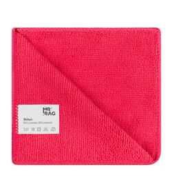 MR RAG 30x30cm red 250gsm 12-pack mikrofibra czerwona