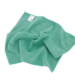 MR RAG 40x40cm GREEN 380GSM mikrofibra zielona 12-pack