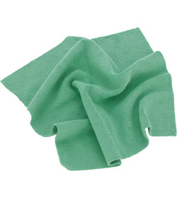 MR RAG 40x40cm GREEN edgeless 380GSM mikrofibra zielona bezszwowa 12-pack
