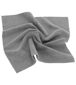 MR RAG 40x40cm GREY edgeless 380GSM mikrofibra szara bezszwowa 12-pack