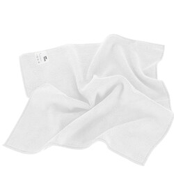 MR RAG 40x40cm WHITE edgeless 380GSM mikrofibra biała bezszwowa 12-pack