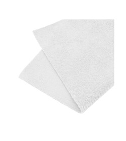 MR RAG 40x40cm WHITE edgeless 380GSM mikrofibra biała bezszwowa