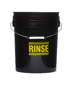 Work Stuff Black Bucket RINSE HDPE 20L - wiadro   separator