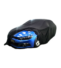 POKA Czarny pokrowiec na samochód Hatchback/Sedan