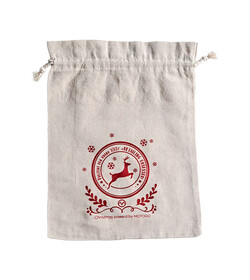 Świąteczny lniany worek MOTOGO/Detailing Obsessed