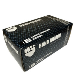 Hand Armor Diamond Black L - rękawice nitrylowe jednorazowe 100szt.