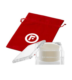 FIREBALL GRAPHENE EDITION WAX (Vol. 34% Carnauba) 200ml - konkursowy wosk premium z welurowym woreczkiem