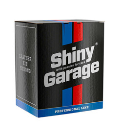 Shiny Garage Leather Kit Strong - zestaw do czyszczenia tapicerki skórzanej