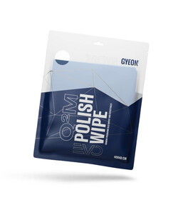 Gyeon Q2M PolishWipe EVO 40x40cm - mikrofibra do usuwania resztek pasty polerskiej