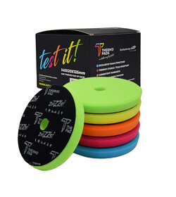 GLOSER DA 15mm   ZviZZer THERMO TRAPEZ PADS 140mm Test It! BOX