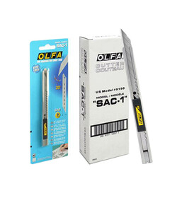 OLFA SAC-1 nóż segmentowy nierdzewny 9mm