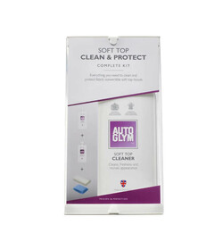 Autoglym Soft Top Clean Protect Complete KIT - zestaw do czyszczenia i impregnacji miękkich dachów cabrio