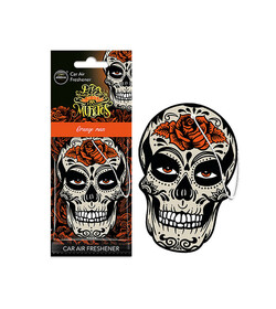 AROMA Muertos Orange Man Skull - zawieszka zapachowa