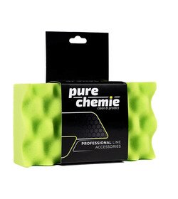 Pure Chemie Pro Green Sponge - karbowana gąbka do mycia samochodu
