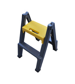 MR RAG schodki plastikowe składane dwustopniowe