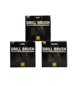 Work Stuff Drill Brush 3-pack - zestaw szczotek na wkrętarkę