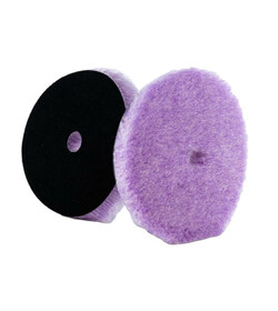 Lake Country Purple Foamed Wool Pad 158mm - długowłose futro polerskie