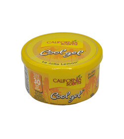 California Scents Cool Gel La Jolla Lemon  - zapach samochodowy 70g