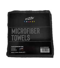 ZviZZer Microfiber Cloth Black 10 pieces mikrofibra bezszwowa