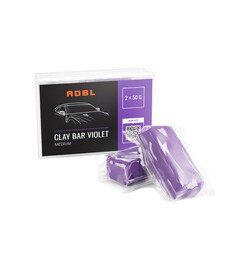 ADBL Clay Bar Violet 50g 2szt. średnio twarda glinka lakiernicza