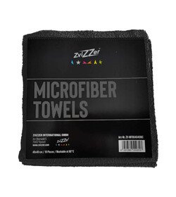 ZviZZer Microfiber Cloth Black 10 pieces mikrofibra bezszwowa