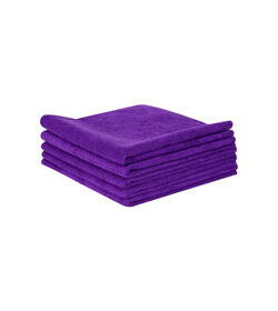 Blend Brothers BLANKIE Purple All Purpose Microfiber 40x40cm 5szt - wszechstronna mikrofibra bezszwowa